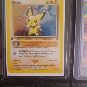 Pichu Pokémon Card